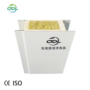 Panneau sandwich de toit et de mur isolé par silicalite certifié GMP de haute qualité pour salle blanche - Product Image 3