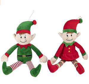 Peluche couple en peluche, jouets elfe de noël, personnalisés, pour garçon et fille, 20 cm, <span class=keywords><strong>2022</strong></span> - Product Image 1