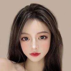 Da donna 20cm 1P ricco di capelli umani complemento di rinforzo parte WAe extension da donna di alta qualità - Product Image 1