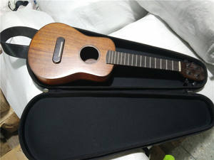 ハードEVAカーボンファイバーベースギターバッグハードシェルハンドル付きエレキギターケース - Product Image 4