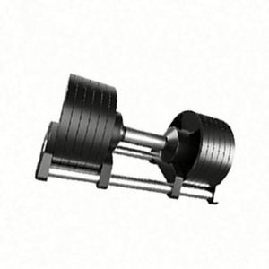 Ensemble d'haltères réglables en fonte électroplaquée de haute qualité MR, 2,5-80 kg, pour salle de fitness, musculation dédiée - Product Image 2