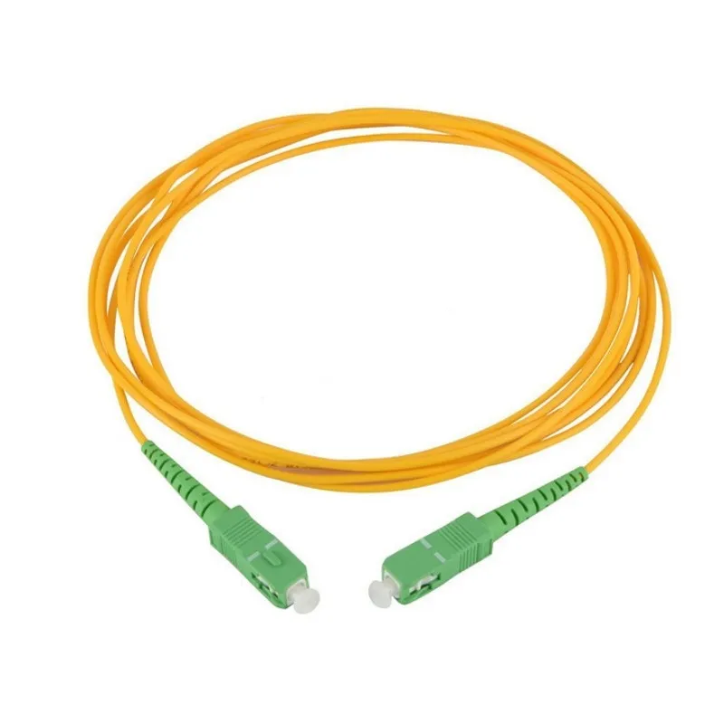 SC/FC/LC/ST/MTRJ/MU/DIN UPC APC 광섬유 실내 패치 케이블 통신 용 패치 코드
