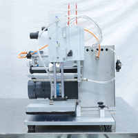 Étiqueteuse semi-automatique de bouteilles rondes, étiqueteuse pour canettes et bouteilles de boissons