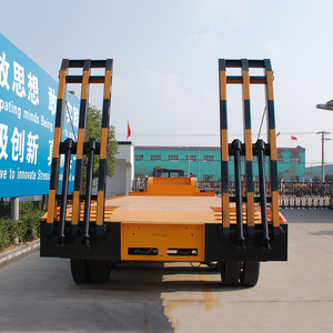 Camión de Carga Plana Personalizado al por Mayor de Fábrica China, Remolque de Plataforma Baja en Venta - Product Image 2