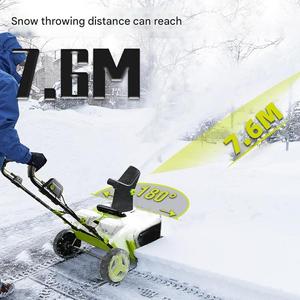 Nouvelle souffleuse à neige électrique portative Xf, 2300W 48V, pour usage domestique, allée et route - Product Image 5