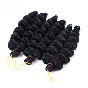 YUNSEN Mèches <span class=keywords><strong>de</strong></span> cheveux synthétiques africains pour crochet, boucles printanières, ondulations lâches, 22'', <span class=keywords><strong>Modèle</strong></span> YS-26419-02 - Product Image 3