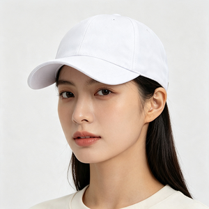 Casquette de baseball souple et déstructurée en toile 100 % coton, 6 panneaux, style Dad Hat, personnalisable avec logo, ajustable et à visière incurvée, vente en gros - Product Image 1
