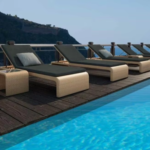 Nuevo producto Explosión Alta calidad Venta al por mayor <span class=keywords><strong>Precio</strong></span> bajo Metal Hotel Piscina <span class=keywords><strong>Playa</strong></span> Tumbona - Product Image 3