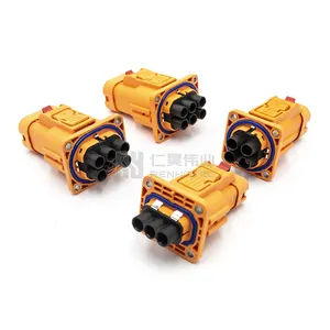HVIL插头连接器20A 30A 40A 80A 100A 125A 150A 200A 250A塑料插头和插座大电流连接器