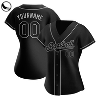 Set Polos Cetak Jaring Kosong Vintage All Star Emas Hitam Anak Muda Kustom Dijahit Jaket Jersey Bisbol
