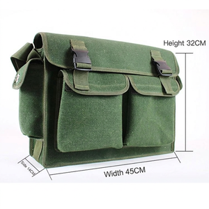 Multifunction Heavy Duty Canvas Work Waterproof Tools Carry Bag for Electrician Hardware Multi Purpose Storage Bag - Product Image 3