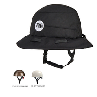 Casque EPP pliable léger avec lumière LED Casquette Chic Beanie Chapka Style pour vélo Surf Skate-Casques seau multi-usages