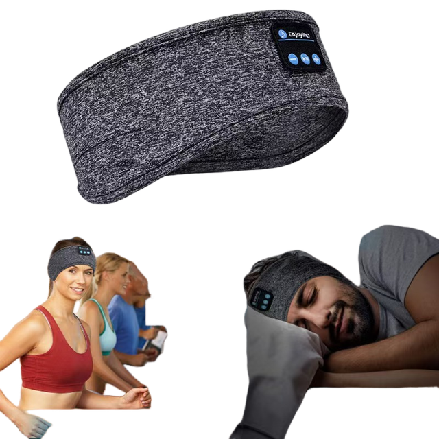 2024 Popular Ultra-thin Hd Stereo for Sleep Insomnia Travel Meditation Sports Headband Wireless Sleep Headphones