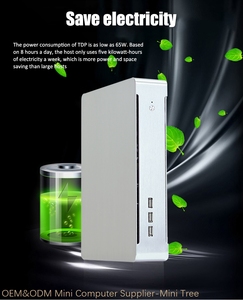 Mini-ordinateur de bureau gaming compact Xeon D1581 16 cœurs avec GPU dédié <span class=keywords><strong>RX6400</strong></span> 4G, affichage DVI DP - Product Image 3