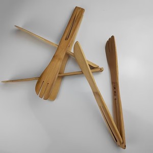 ที่คีบขนมปังไม้ไผ่ - Product Image 4