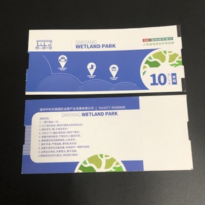 Billet de Sécurité Personnalisé Anti-Contrefaçon avec Hologramme, Bon d'Achat, Coupon avec Ligne de Perforation et Encre Fluorescente Invisible - Product Image 5