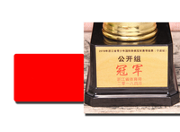 Le trophée en plastique de modèle de gloire de vente directe de fabricant de Wenzhou peut personnaliser le prix abordable de logo de base de trophée