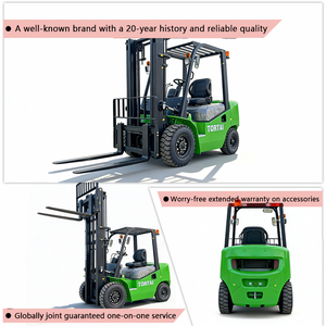 Forklift Diesel Baru Kapasitas 2.5 Ton 3 Ton Forklift Kompak Segala Medan Forklift Tiang 2/3 Tingkat Forklift Teleskopik Diesel 4x4 - Product Image 6