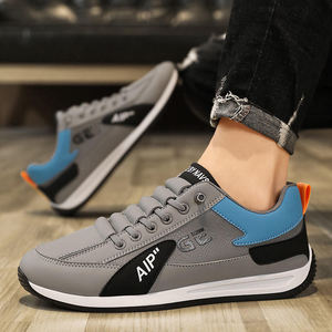 Chaussures de sport et de loisirs imperméables pour hommes, respirantes, à semelle épaisse, tendance, légères, à bout pointu, pour la marche - Product Image 1
