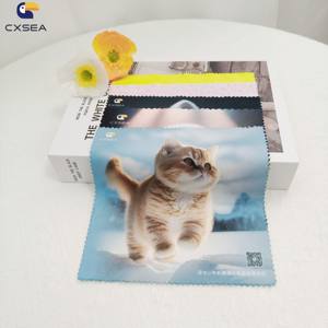 マイクロファイバーグラス電話スクリーンクリーニング布最適レンズクリーナーワイプキッチン用昇華バッグ - Product Image 3