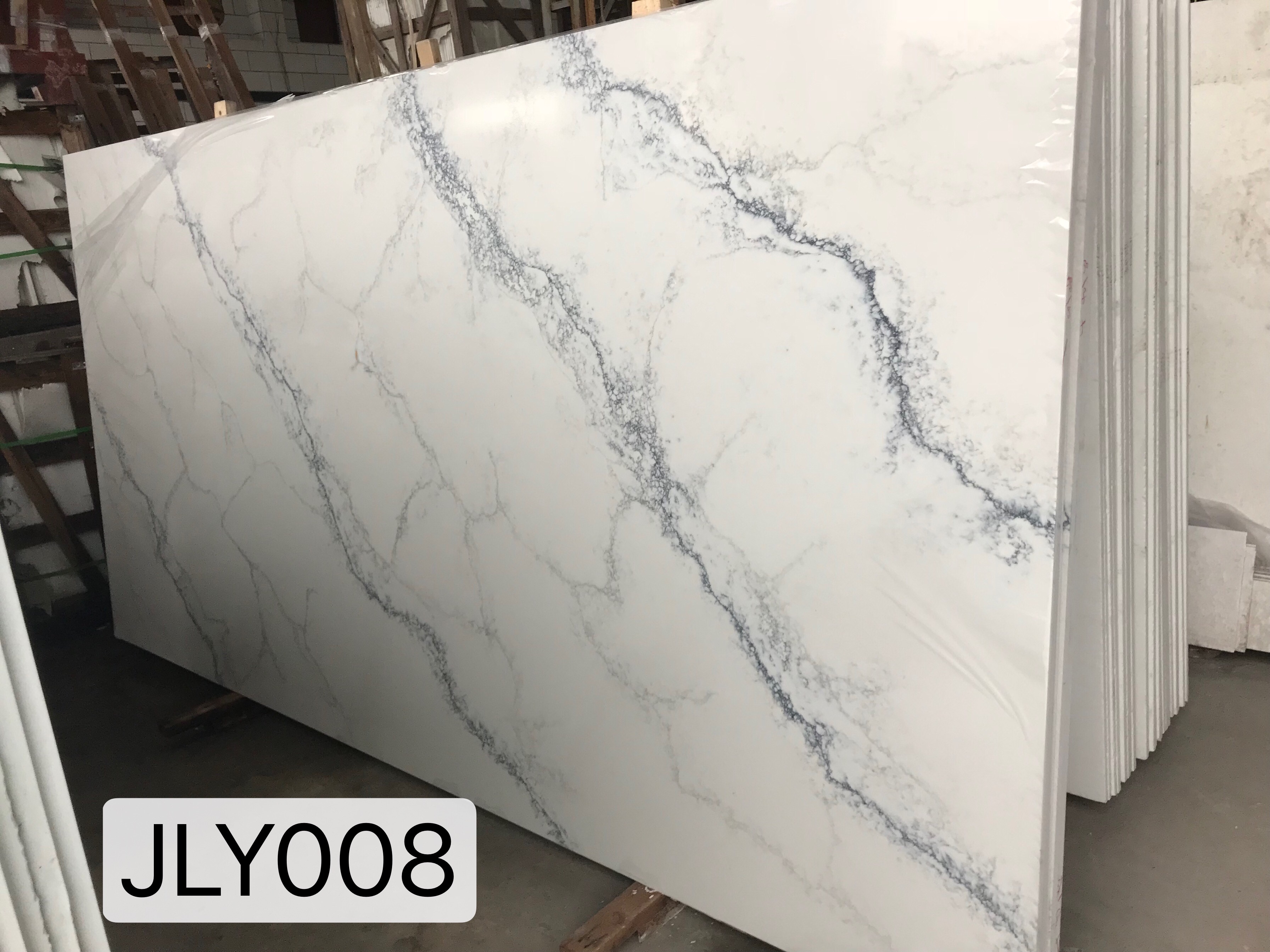 Factory Calaccata Quartz  Kitchen Countertop Bathroom Vanity