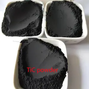 Factory supply high-purity 99.9% TiC powder CAS 12070-08-5 ultrafine titanium carbide powder price