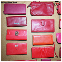 A11-2 dompet kulit bekas kualitas tinggi dompet Branded bekas merk Bales tas tangan bermerek penggunaan kelas satu Italia