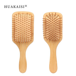 Cepillo de Pelo de Madera de Sándalo de Alta Calidad, Venta Directa de Fábrica, Diseño Único, con Cojín de Aire, Tipo Láser, de <span class=keywords><strong>Bambú</strong></span>, para el Hogar - Product Image 1