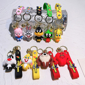 Bán Buôn Giá Rẻ Silicone Coin Chủ Keychains Phim Hoạt Hình Phim Hoạt Hình Bunnydoll Không Thấm Nước Biểu Tượng Tùy Chỉnh Teen Quà Tặng Trang Trí - Product Image 2