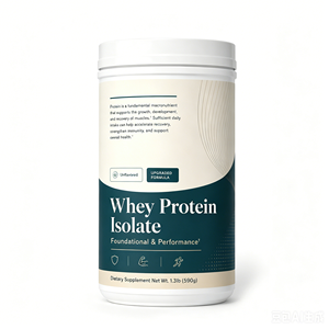 Proteine Isolate del Siero di Latte Tedesche OEM per Adulti, 0g Zuccheri, 0g Grassi, per Sviluppo Muscolare, Brucia Grassi, Miglioramento Densità Ossea, Gusto Vaniglia, 5 - Product Image 1