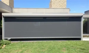 Stores motorisés d'extérieur anti-vent et imperméables à commande intelligente par application Zigbee, idéaux pour balcon et <span class=keywords><strong>garage</strong></span> – Vente Flash - Product Image 4