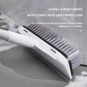 二合一浴室地板清洁刷硬毛接缝长柄清洁器酒店家用浴室瓷砖墙壁和窗户 - Product Image 3