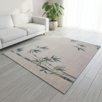 Tapis moderne à motifs floraux 100% nylon ignifuge pour usage domestique, design personnalisé, lavable, antidérapant, épais, pour la décoration de la maison, style luxueux