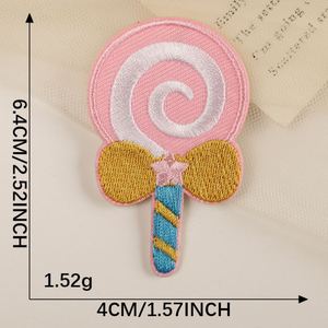 สติกเกอร์ปักลายการ์ตูนขนมหวานบอนบอนน่ารักสำหรับเด็ก ขายส่ง - Product Image 4