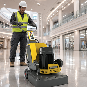 Máquina pulidora y rectificadora <span class=keywords><strong>de</strong></span> <span class=keywords><strong>hormigón</strong></span> planetaria <span class=keywords><strong>de</strong></span> 4 cabezales para eliminación <span class=keywords><strong>de</strong></span> epoxi, rectificadora <span class=keywords><strong>de</strong></span> suelos industrial - Product Image 1