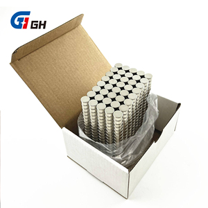 איכות גבוהה N35-N52 דיסק קבוע עגול מטבע neodymium מגנט נדיר אדמה ndfeb מגנטים לארוז מגנטי - Product Image 2