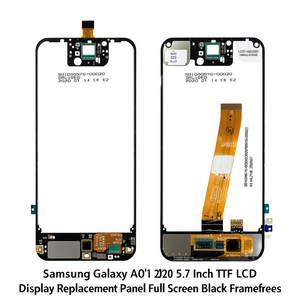 กาแล็กซี่ A01 2020 จอแสดงผล TFT LCD ขนาด 5.7 นิ้วแผงเปลี่ยนหน้าจอเต็มจอสีดำไร้กรอบ - Product Image 2