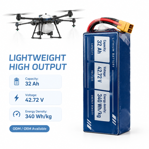 Batterie lithium-ion haute performance 20000mAh 46.08V 50C 100C 120C 12S1P pour voiture de course/voiture RC, jouet, drone haute vitesse - Product Image 5
