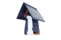 CITAQ T80 Tablette POS tout-en-un à double écran avec imprimante thermique, Bluetooth 5.2, Wi-Fi 6, garantie de 3 ans, 1366x768