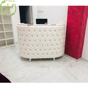 Fauteuil de luxe à dossier haut pour les pieds de salon Fauteuil de luxe violet pour la manucure et la pédicure - Product Image 6