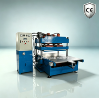 Automatische Gummimatten-Formpresse Hydraulische Vulkanisierpresse für 500x500mm 1000x1000mm Recycelte Gummiplatten-Herstellung