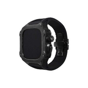 Para reloj, caja de reloj de aleación de titanio de 49mm, caja de correa de goma fluorada, contiene tornillos de <span class=keywords><strong>estrella</strong></span> de cinco puntas, funda protectora de reloj - Product Image 2