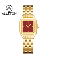 Reloj de Pulsera para Mujer con Logotipo Personalizado, Retro, de Cuarzo, Edición Limitada, ODM, de Acero Inoxidable, Mini Candado, con Cristales Plateados, Ligero