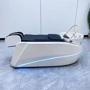 Novedades: Cama de Lavado de Cabello con Circulación de Agua Eléctrica para Spa, Cama de Masaje para Salón de Belleza - Product Image 3