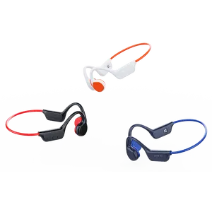 Wireless Earphone Bone Conduction Bluetooth 5.0 Headphone Sports Headset Waterproof with Mic Ear-hook IPX8 TWS Hifi Stereo