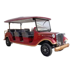 Brand New Vintage style Classic old electric sightseeing bus