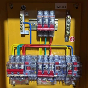 Panel <span class=keywords><strong>de</strong></span> Arranque <span class=keywords><strong>de</strong></span> Motor Personalizado, Caja <span class=keywords><strong>de</strong></span> Control DOL Trifásica, Contactor Incomer <span class=keywords><strong>de</strong></span> 4 Vías, Relé <span class=keywords><strong>de</strong></span> Sobrecarga para Motor <span class=keywords><strong>de</strong></span> Máquina Industrial - Product Image 3