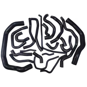 Audi Q5 A4 08-12 Modelo de corte personalizado Manguera de goma de silicona a prueba de explosiones Manguera de aire de superficie lisa para todo el vehículo - Product Image 5