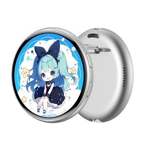 Badge Digitale Intelligente AI da 1,7 Pollici con Schermo Touch, Controllo App, Pin Elettronico Indossabile, Display Personalizzato per GIF e Video <span class=keywords><strong>Anime</strong></span> - Product Image 4