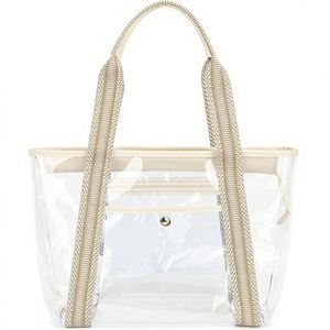 Bolsa de Lona Amarilla con Logotipo Personalizado, Bolso de Mano Reutilizable para Compras - Product Image 4